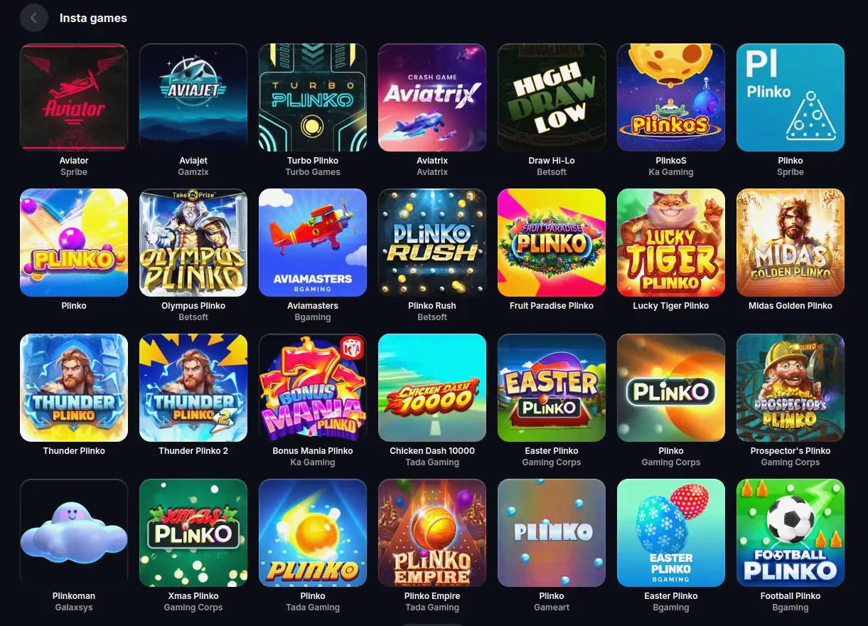 Snatch Casino Spielübersicht